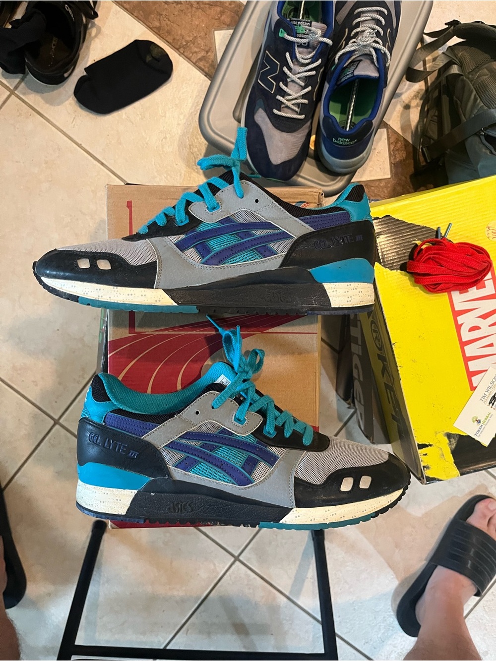 ASICS GL3 Blueberry Size 11.5 Men’s Runners Sneakers